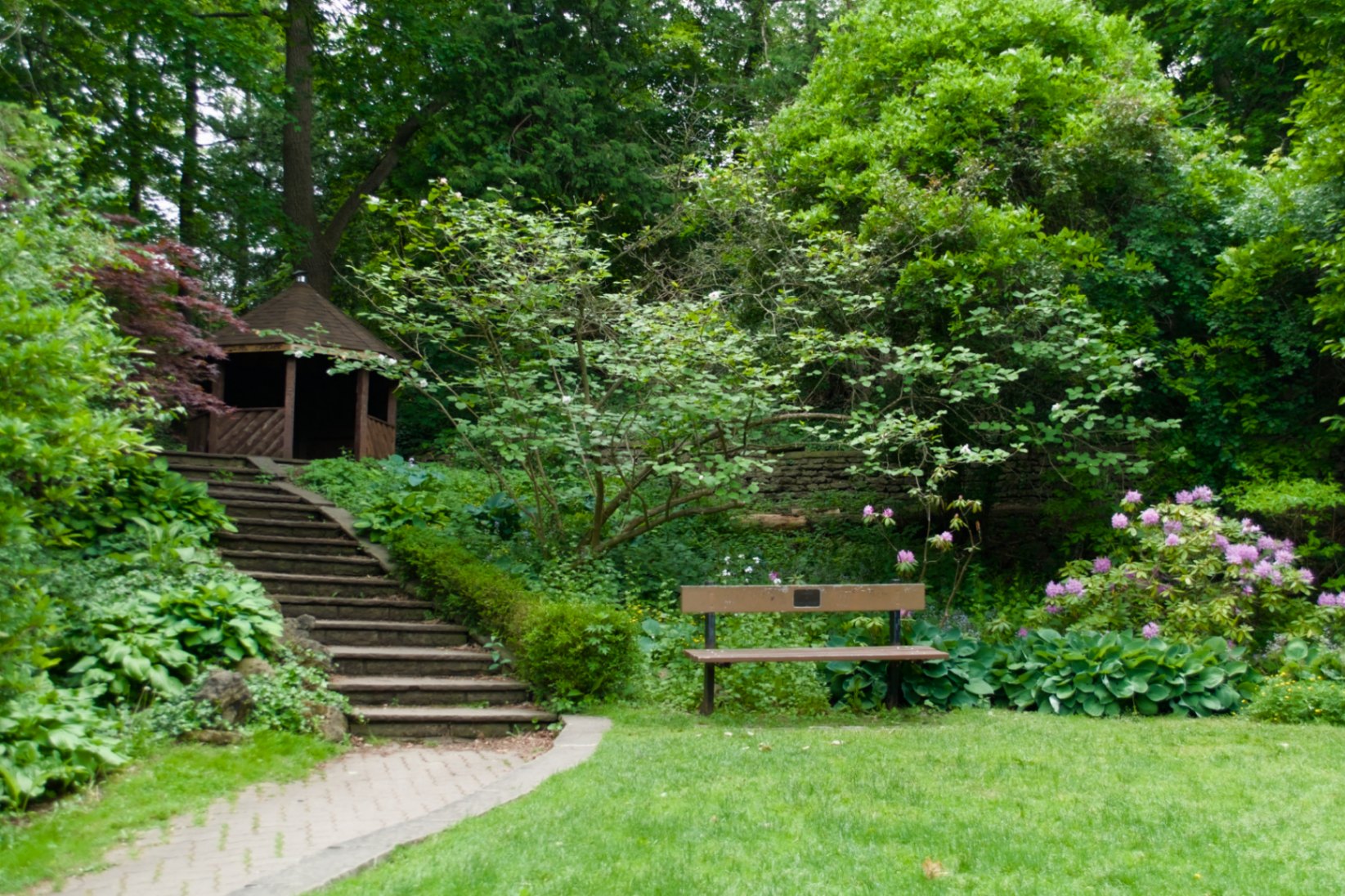 Bench in the Gardens