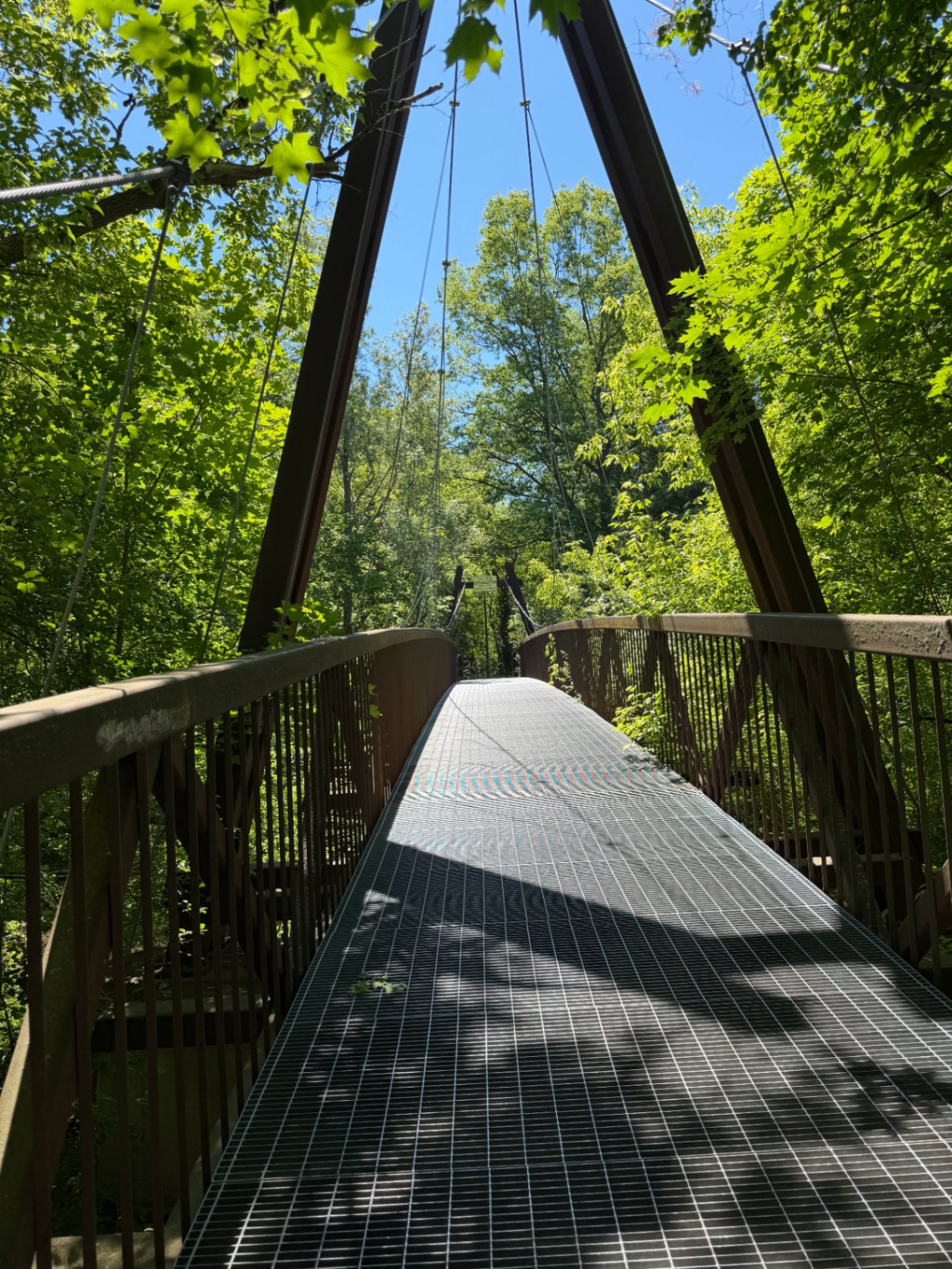 The bridge enables me to connect with the other side